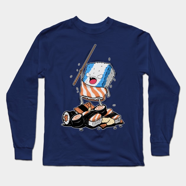 BRAVESUSHI Long Sleeve T-Shirt by FernandoSala